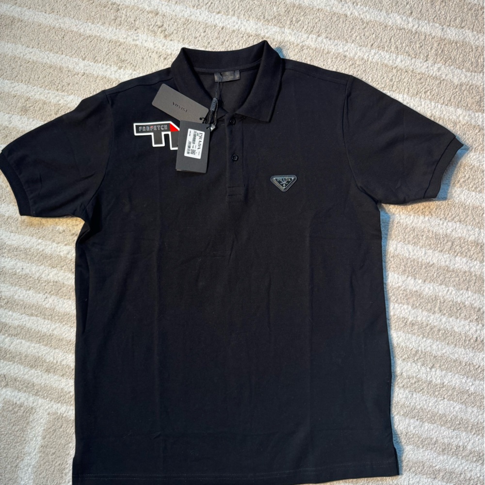 Prada Black Polo